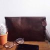 leren clutch