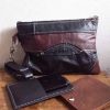 leren clutch