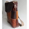 leren damestas patchwork