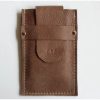 leren mobielhoesje