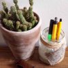 leren sleutelhanger