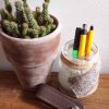 leren sleutelhanger