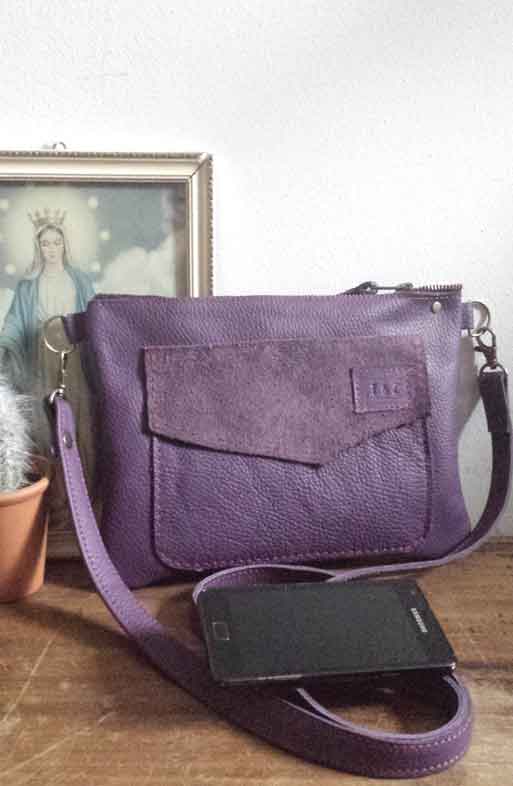 Paars tasje online