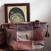 Damestas Leer Patchwork 9 - Bruin - Afbeelding 2