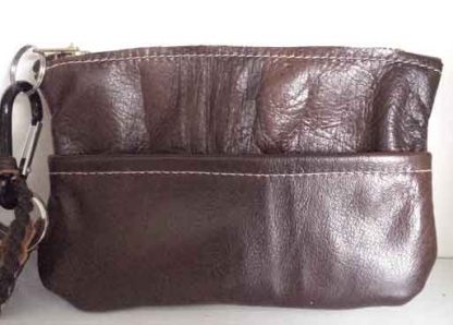 Damestas Leer Pocket Bruin - Afbeelding 2