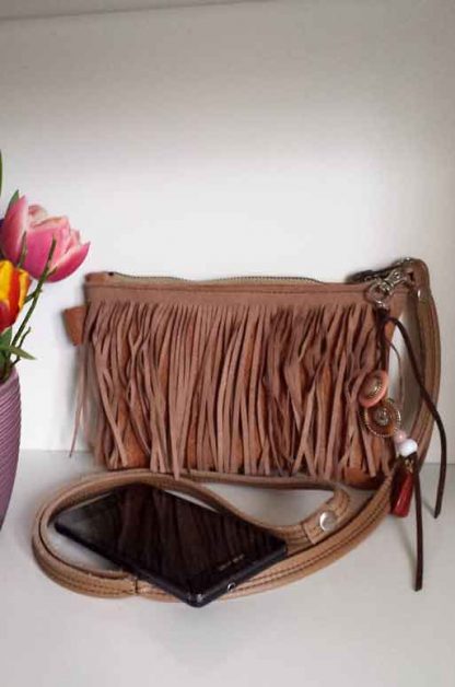 Damestas Leer Pocket Fringe
