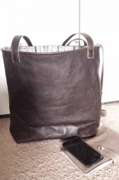 leren shopper