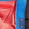 Damestas Leer Spring Blauw/Rood - Afbeelding 4