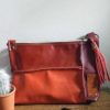 leren tas