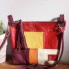 Damestas Leer Patchwork 10