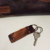Sleutelhanger Leer Bruin 2