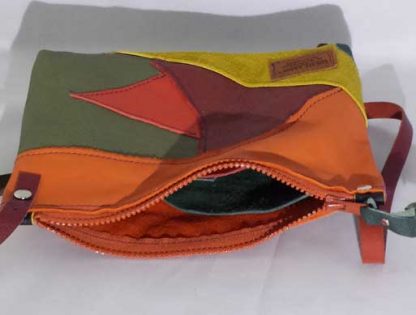 Damestas Leer Patchwork - Multicolor - Afbeelding 3