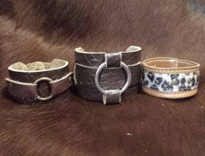 Armband Leer Ring 1 - Afbeelding 3