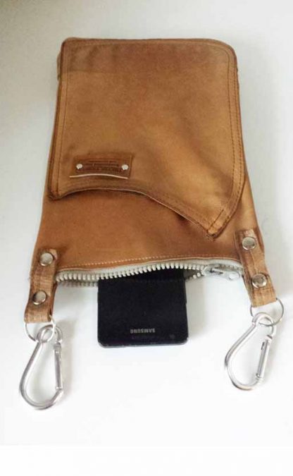 Beltbag Leer Cognac - Afbeelding 2