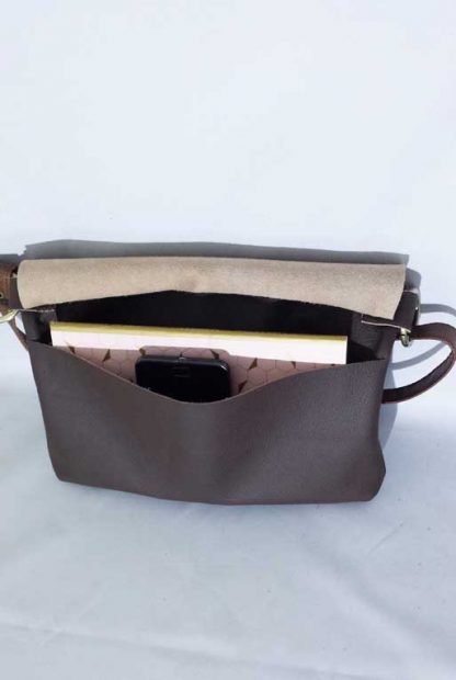 Tas Leer China - Bruin - Afbeelding 5