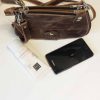 Tas Leer Double - Bruin - Afbeelding 4