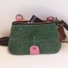 Tas Leer Double - Pink/Green - Afbeelding 4