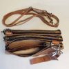 Tas Leer Triple - Krokodil - Afbeelding 5