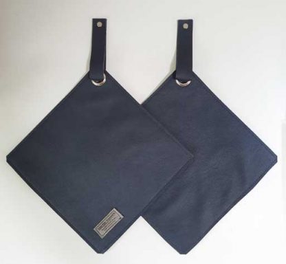 Pannenlappen leer Blauw - Afbeelding 2
