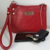 Polstas / Clutch Leer Rood