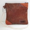 Tas Leer Keycord Bruin