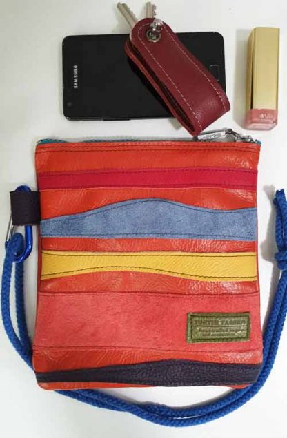 Tas Leer Keycord Oranje - Afbeelding 5
