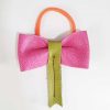 Set Haar Elastiek Strik Leer - Afbeelding 3