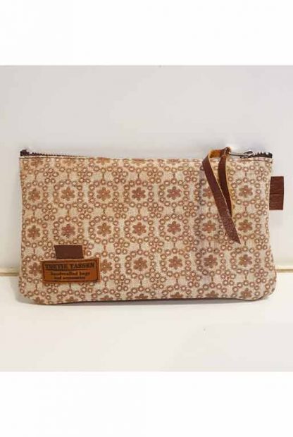Etui/Make-up Tasje Leer Retro