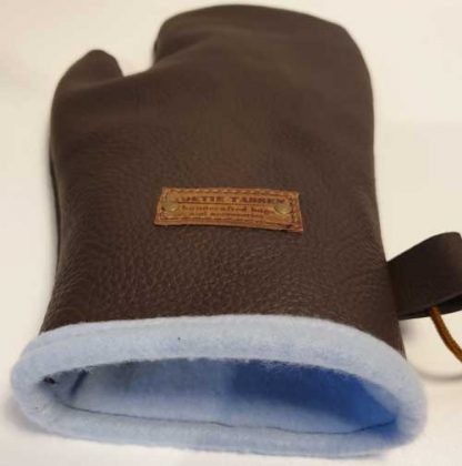 Ovenwant Leer Bruin - Afbeelding 2