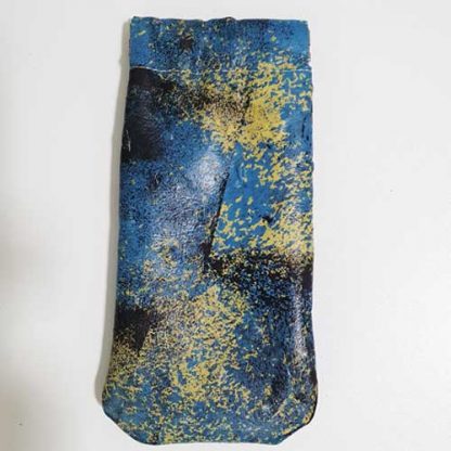 Brillenkoker Leer Paint Knijp - Afbeelding 2