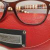 Brillenkoker Leer Rood - Afbeelding 3