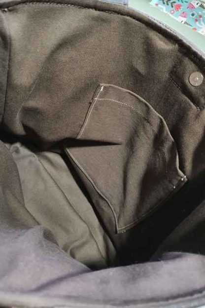 Damestas Leer Shopper Bruin met Zak - Afbeelding 3