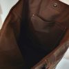 Damestas Leer Shopper Bruin met Zak - Afbeelding 5