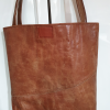 Damestas Leer Shopper Cognac met Zak 2 - Afbeelding 2