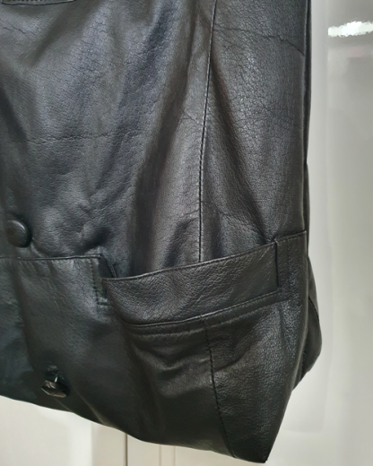 Damestas Leer Shopper Zwart met Zak 2 - Afbeelding 5