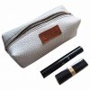 Etui/Make-up Tasje Leer Rol Wit