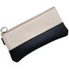 Etui/Make-up Tasje Leer Beige-Bruin-Zwart - Afbeelding 2