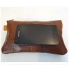 Etui/Make-up Tasje Leer Patchwork Bruin - Afbeelding 2