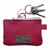 Sleutelmapje Leer Fuchsia Roze