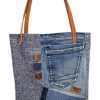 Shopper Jeans Patchwork