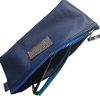Brillenkoker Leer Blauw maat L - Afbeelding 4