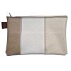 Etui Leatherlook Bruin Beige Wit - Afbeelding 3