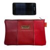 Etui Leatherlook Roodtinten