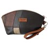 Toilettas Leer Bruin Patchwork 2