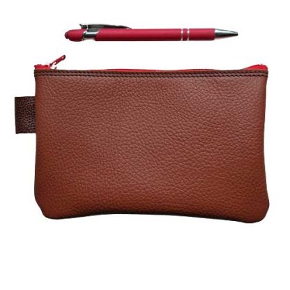 Etui Leer Patchwork Rood Oranje Geel - Afbeelding 2