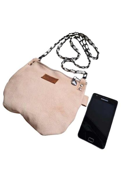 Tas Slingbag Leer Roze