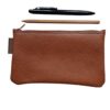 Etui Leer Patchwork Goud Cognac - Afbeelding 2